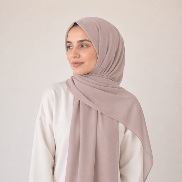 شال شيفون سادة