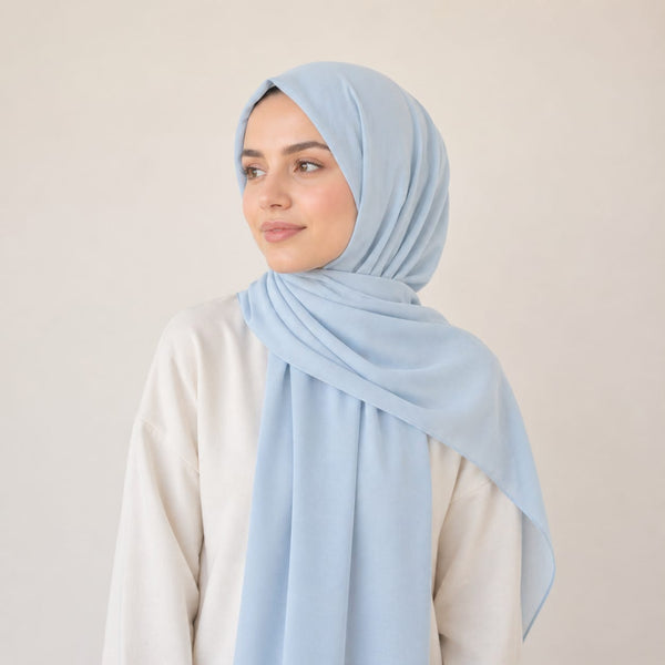 شال شيفون سادة
