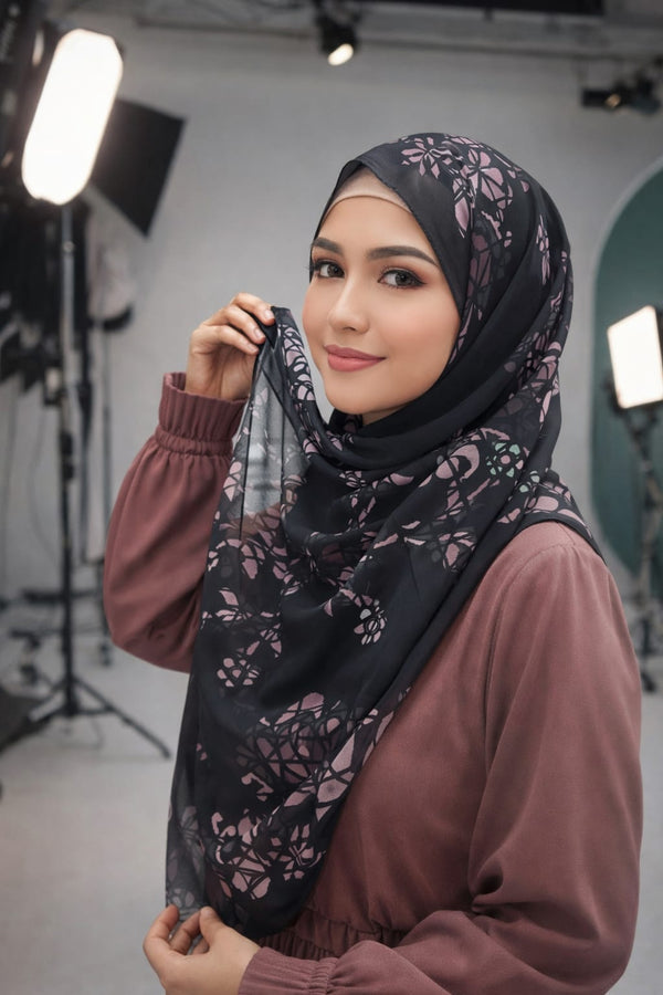 شال شيفون ميني