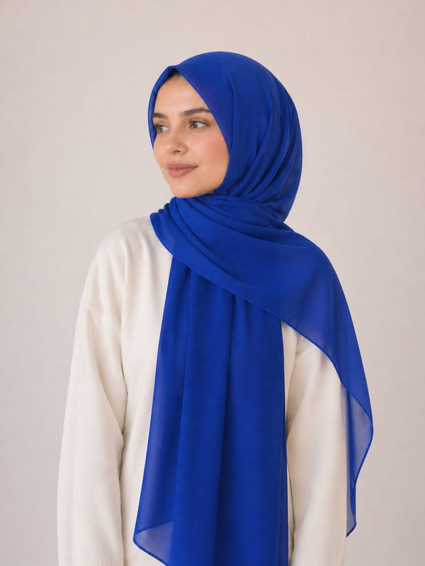 شال شيفون سادة